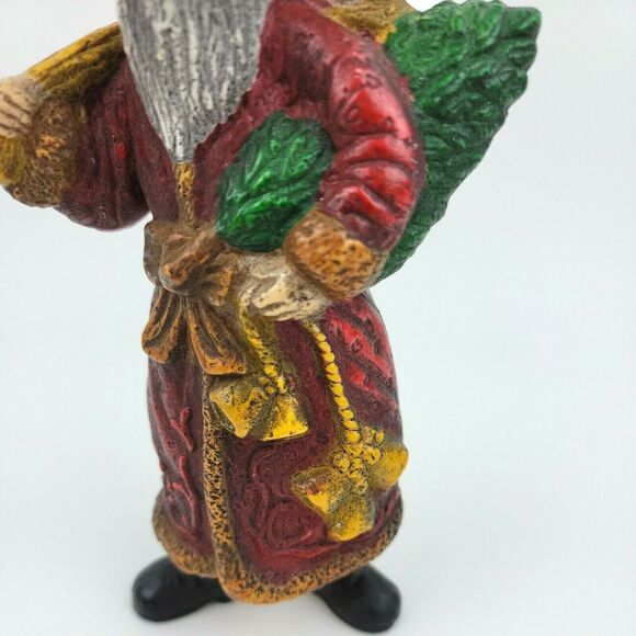 VINTAGE Kurt S. Adler SANTA World Ornament Made In HONG KONG 7 inch - Picture 3 of 10